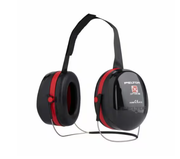 3M™ PELTOR™ Optime™ III Neckband Format Earmuff H540B, Black and Red