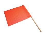 Fluoro Multi Message Flag on Dowel