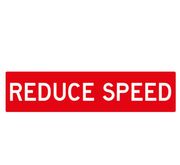 Reduce Speed - Multi Message Sign 