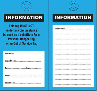 Cirlock Information Tag 