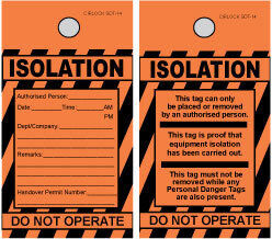 Cirlock Isolation Tag 