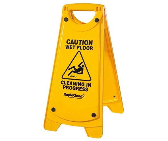 Floor Sign   Wet Floor  Cleaning In Progress 