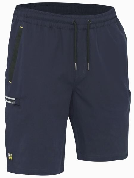 Flx and Move 4Way Stretch Elastic Waist Cargo Short