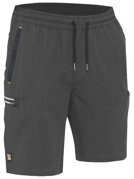 Flx and Move 4Way Stretch Elastic Waist Cargo Short