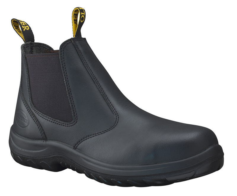 Oliver 34-620 Black Elastic Sided Boot | Ballarat Safety Pty Ltd