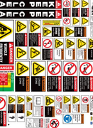 Backhoe Loader Sticker Kit 