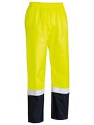 Bisley  Taped Hivis Shell Rain Pants 