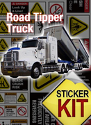 Double Tipper Sticker Kit 
