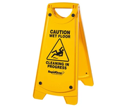 Floor Sign - Wet Floor / Cleaning In Progress 