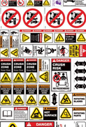 Forklift Sticker Kit 