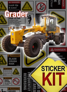 Grader Sticker Kit 