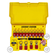 Lockout Station  10 Padlock 