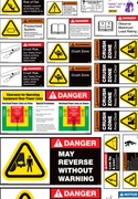 Scissor Lift Sticker Kit 