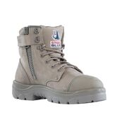 Steel Blue   Argyle Zip Bump Cap 