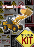 Wheel Loader Sticker Kit 