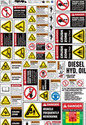 Wheel Loader Sticker Kit 
