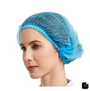 White Crimped Hairnet 21