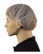 White Crimped Hairnet 24"