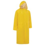 Yellow Full Length Pvc Rain Coat